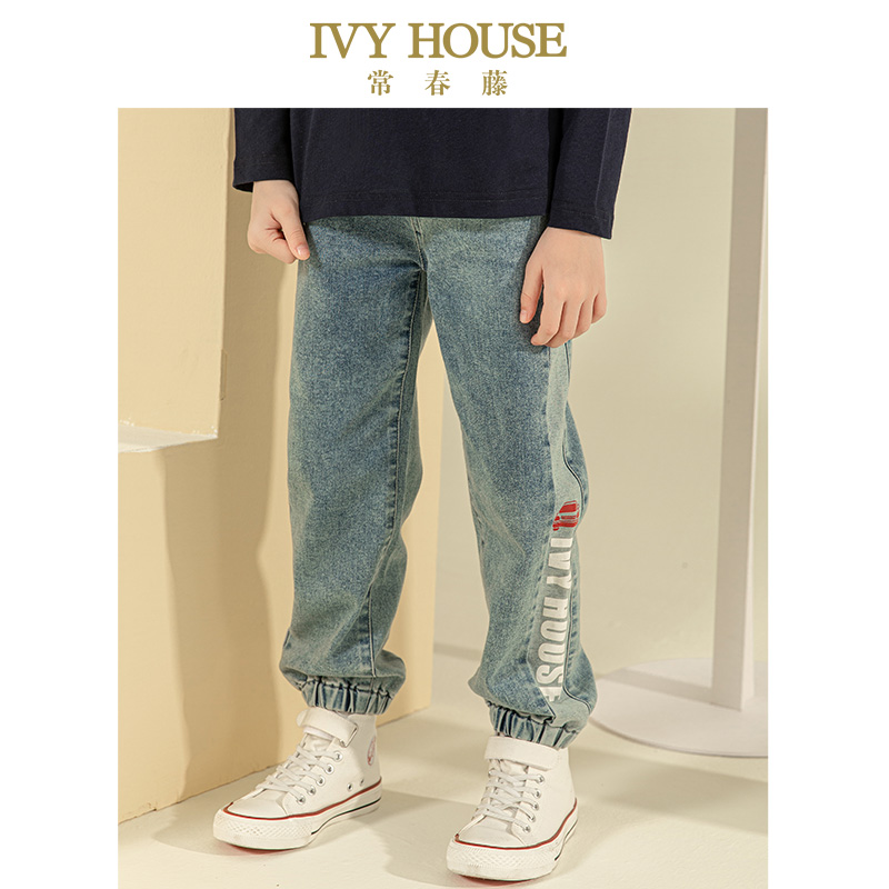 IVYHOUSE常春藤牛仔休闲长裤