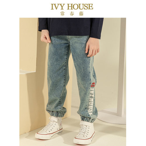 IVYHOUSE常春藤牛仔休闲长裤