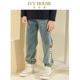 HOUSE常春藤儿童装 牛仔休闲长裤 男童裤 IVY 子春季 款 时尚 潮酷学院