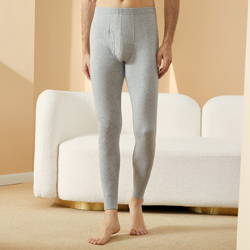 顶瓜瓜薄款纯棉舒适男秋裤