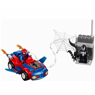 全新LEGO乐高SH115蜘蛛侠sh113毒液Venom正品积木人仔 漫威绝版款