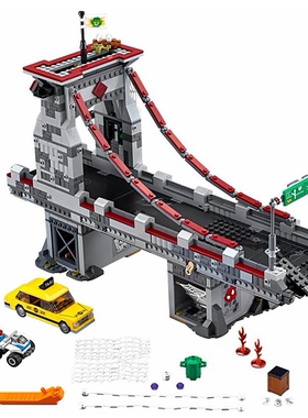 乐高76057猩红蜘蛛侠sh274蜘蛛女sh273大桥sh270猎人克莱文sh038