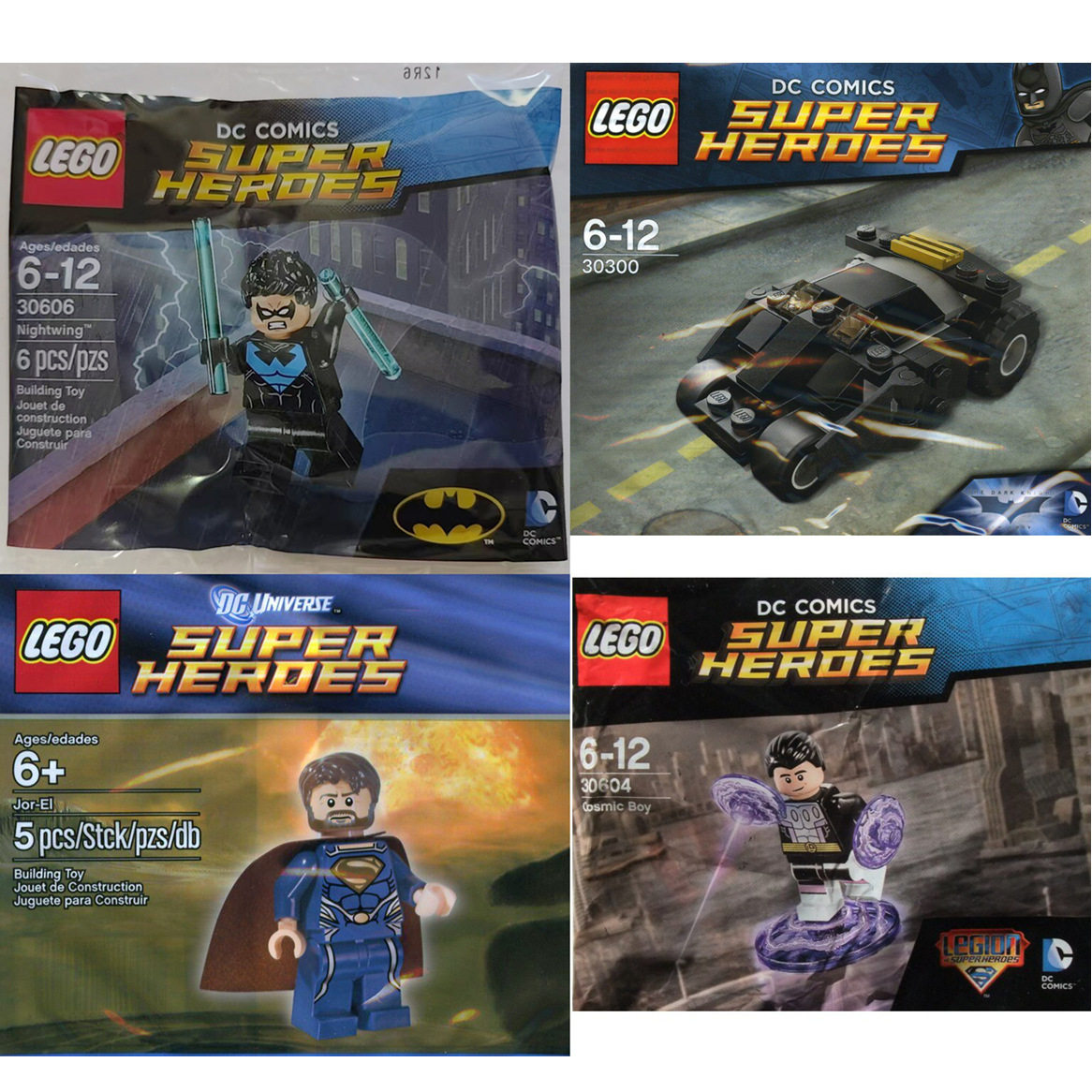 全新LEGO正品原封DC正义联盟