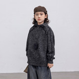 儿童装男童冬装加厚毛衣新款中大童秋冬款加厚冬季针织打底衫，童装毛衣，摩比熊