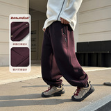 童装男童加绒裤子冬季新款儿童加厚束脚裤大童冬装运动潮，童装裤子，摩比熊