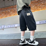 男童夏季牛仔短裤夏装韩版男孩五分裤中大童儿童薄款，童装裤子，摩比熊