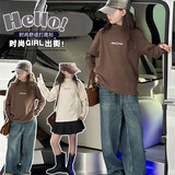 女童德绒打底衫秋冬新款儿童加绒上衣内搭女大童冬季长袖t恤，童装T恤，摩比熊