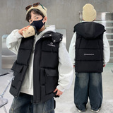 童装马夹秋冬儿童夹棉马甲男童外穿保暖大口袋坎肩中大童男孩背心,童装马甲,摩比熊, 童装马夹秋冬儿童夹棉马甲男童外穿保暖大口袋坎肩中大童男孩背心,童装马甲,摩比熊,