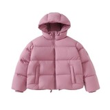 女童加厚棉服新款冬装女孩夹棉儿童棉衣外套冬季女大童面包服，童装棉衣，摩比熊