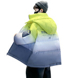 男童冬装加厚韩版彩色渐变棉衣大童新款儿童棉袄外套，童装棉衣，摩比熊