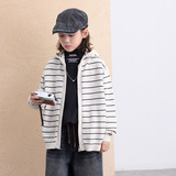 男童开衫毛衣春秋冬款新款大儿童打底衫冬季加厚男孩针织衫潮，童装毛衣，摩比熊