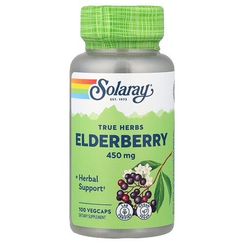 接骨木果450毫克Solaray