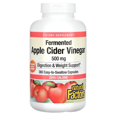 加拿大Factors发酵苹果醋胶囊500mg Apple Cider vinegar