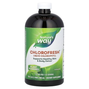 美国Nature's Way叶绿素新鲜液体Chlorofresh Liquid Chlorophyll