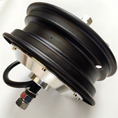 熊猫光板电机宽钢圈10寸磁钢1200W1500W2000w3000w4000w5000w瓦片