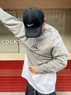 T恤DX0885 Nike 小LOGO男子运动休闲纯棉长袖 Leb刺绣经典 063 耐克