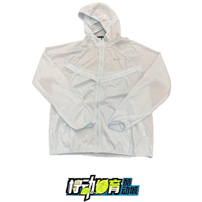 正品Nike/耐克男子跑步夹克防晒衣皮肤衣夏季外套反光 HV4549-474