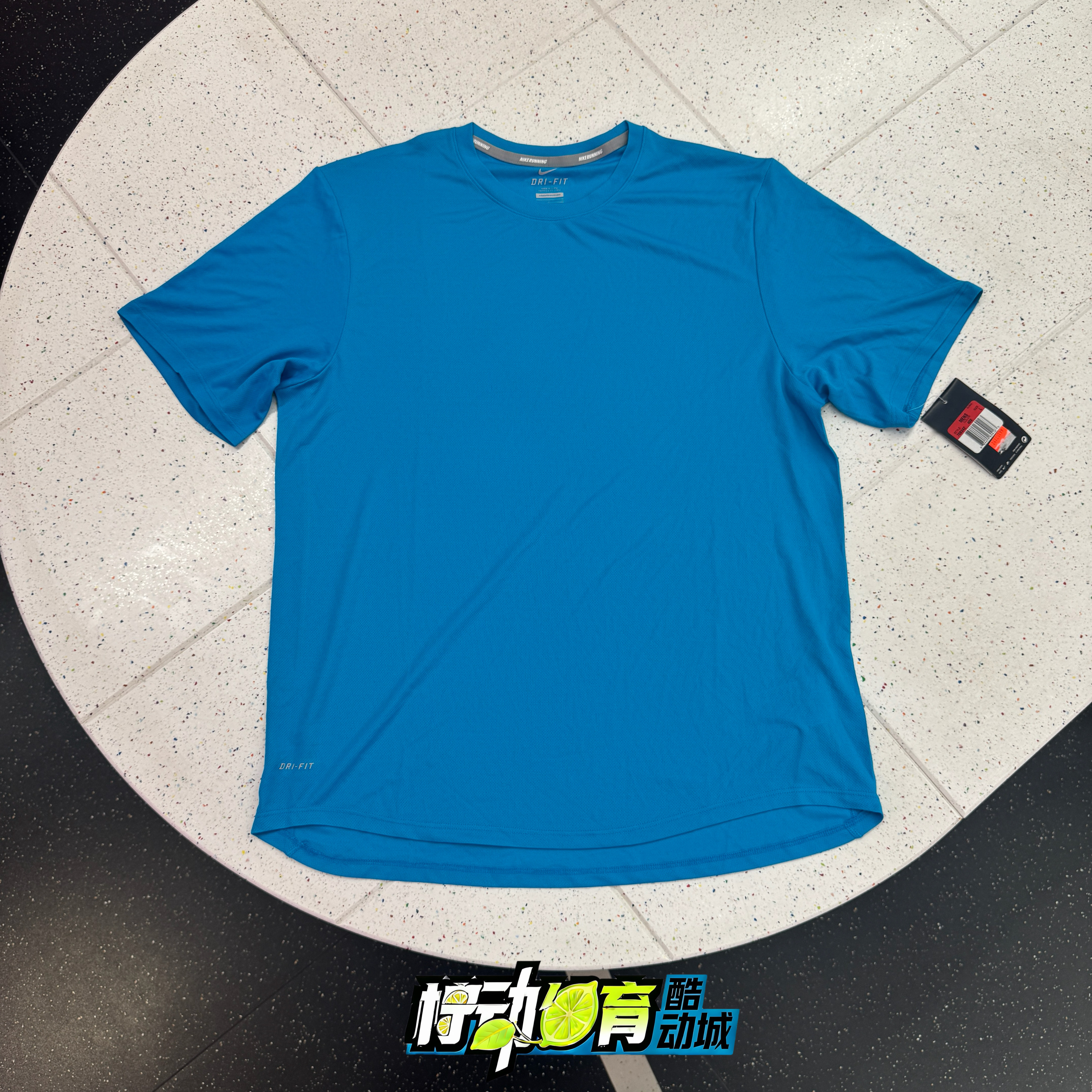 Nike耐克正品Dri-Fit男子跑步训练运动速干篮球短袖T恤708342-400