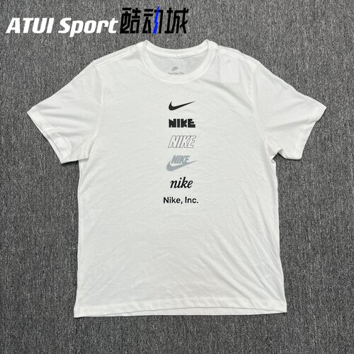 印花休闲透气夏季短袖耐克男子