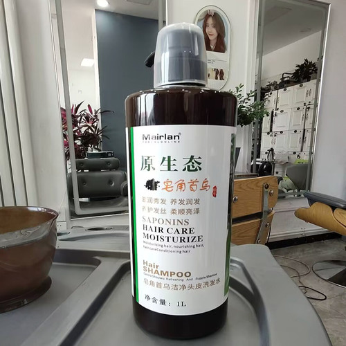 香港品诺Mairlan原生态姜汁洗发水皂角首乌当归茶籽芦荟发膜港货