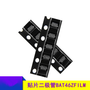 BAT46ZFILM 丝印Z46 150mA 100V 封装SOD-123 贴片肖特基二极管