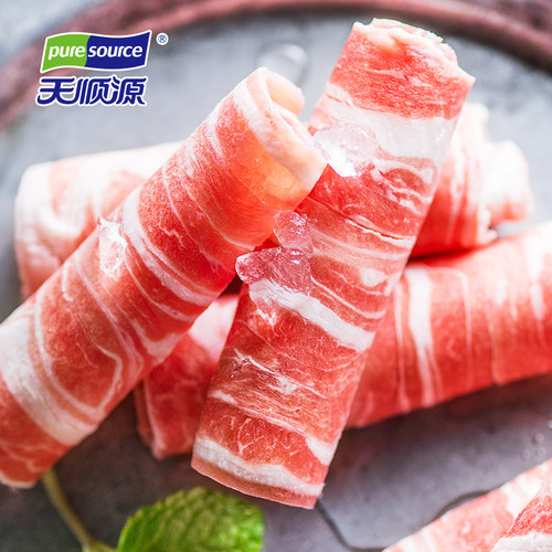 天顺源精选肥羊肉片清真食品