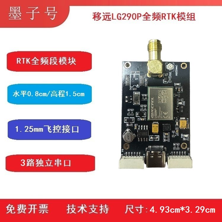 全频段GNSS模块LG290PRTK套件