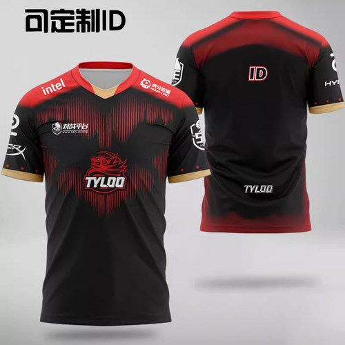 TYLOO天禄战队服CSGO可订制ID茄子衣服major电竞服DANK1NG