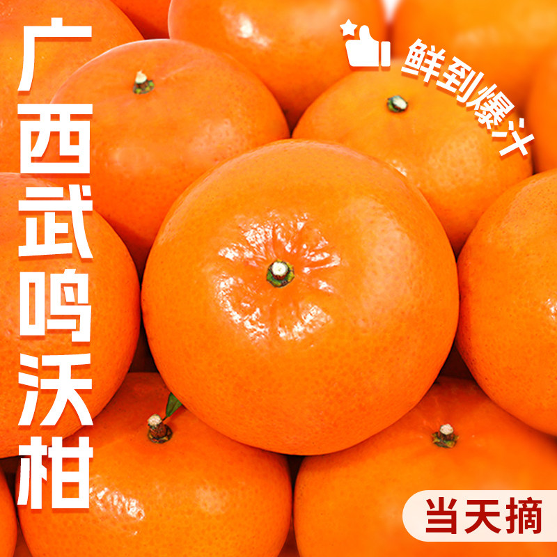 广西武鸣沃柑新鲜沙糖橘整箱10斤券后6.6元