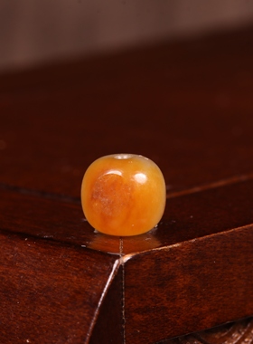 8mm老型珠天然和田玉圆珠散珠配珠玉石串珠配珠单珠散珠手链配饰