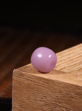 11mm桃花老型珠新疆和田玉籽料单珠珠子散珠串珠配件手串项链配珠