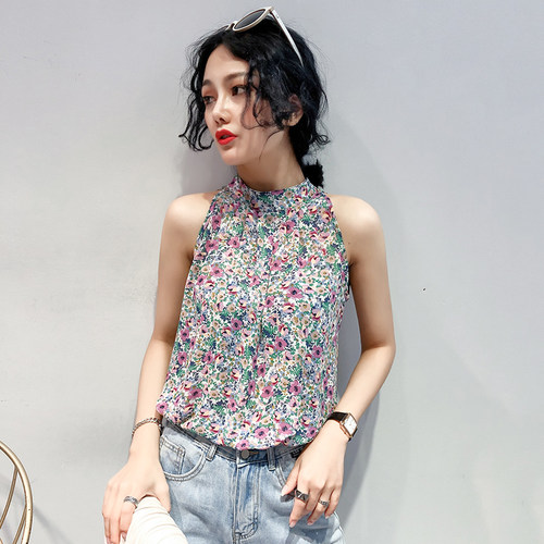 夏季新款欧货复古上衣