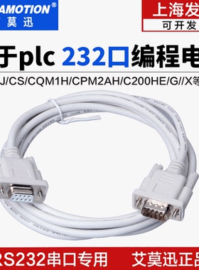 艾莫迅CJ1M C200HE/HG/HS PLC编程电缆数据下载线XW2Z-200S-VH/CV