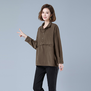 时尚宽松显瘦长袖卫衣女秋季新款韩版百搭休闲上衣外套图片