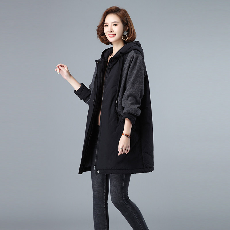 2024冬棉衣中长款加厚加棉保暖棉服279款,女装棉衣/棉服,秋牧寒烟
