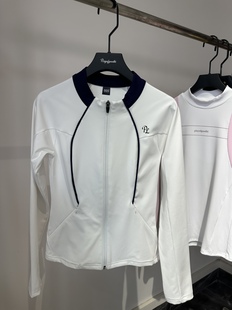 外套 加绒高尔夫外套风衣女显瘦弹力高尔夫女装 高尔夫服装 女秋冬款