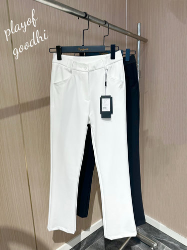 高尔夫女装韩版秋高尔夫女裤显瘦弹力高尔夫长裤女微喇高尔夫女裤