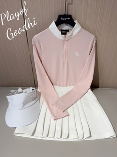 高尔夫套装 高尔夫服装 女韩版 高尔夫长袖 女裙速干透气网球服 女秋款