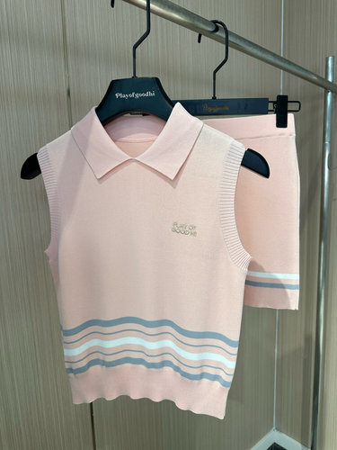 高尔夫服装女春夏款高尔夫短袖女冰感速干透气高尔夫套装女golf裙