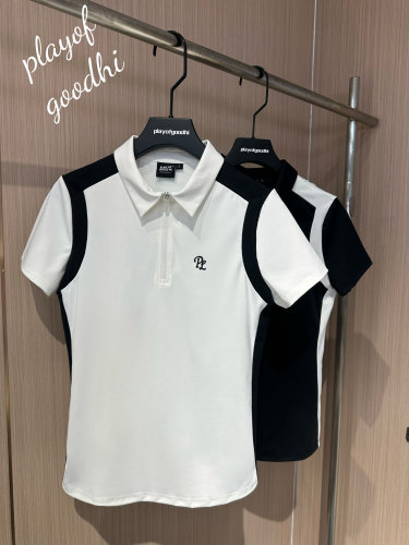 高尔夫服装女韩版速干透气显瘦高尔夫短袖女高尔夫女鞋golf球服女