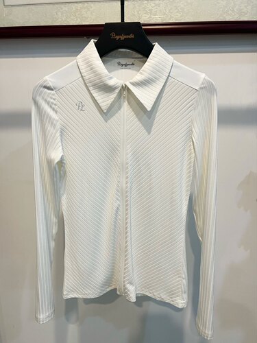 高尔夫服装女春秋高尔夫长袖女防晒冰丝韩版显瘦弹力golf长袖女