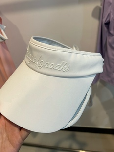 高尔夫球帽女款韩版高尔夫空顶帽伸缩大帽檐高尔夫无顶帽防晒遮阳