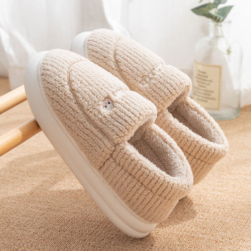 2023秋冬季新款女士家用保暖棉鞋
