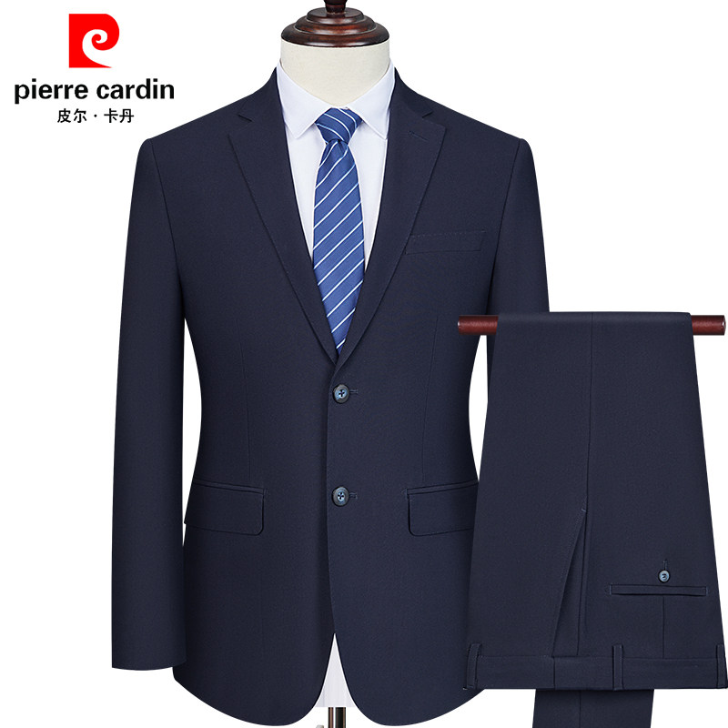 皮尔卡丹西服套装商务休闲