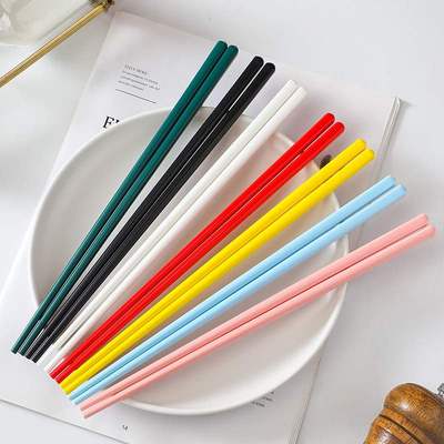 Nordic in light luxury ceramic chopsticks, internet famous