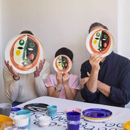 艺术设计陶瓷盘子画出口单陶瓷碟