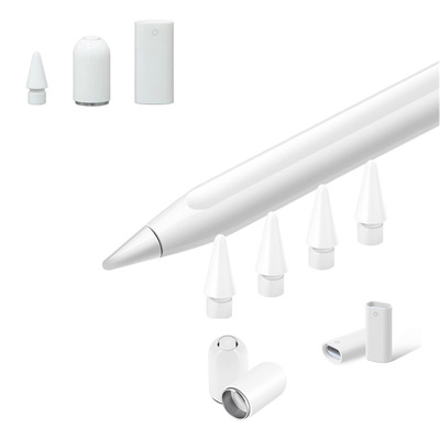 适用苹果铅笔头替换ipad笔尖充电apple pencil替换笔盖一二代通用