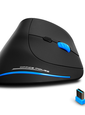 ZELOTES掌握者F-35A垂直无线鼠标 2400DPI 护腕垂直鼠标 直立鼠标