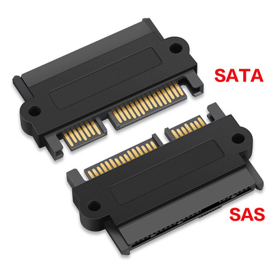 SFF-8482 SAS主板硬盘转接头SAS 29PIN转SATA转接卡 SAS TO SATA