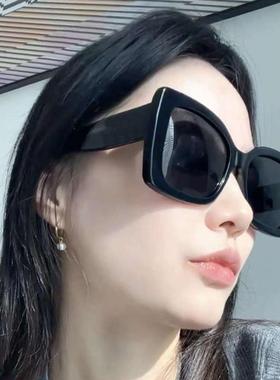 复古欧美肯豆同款近视墨镜